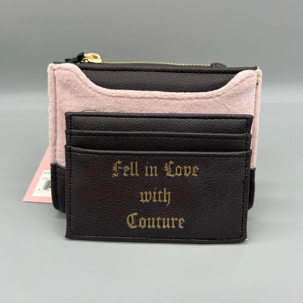Juicy couture retro vibe bifold wallet